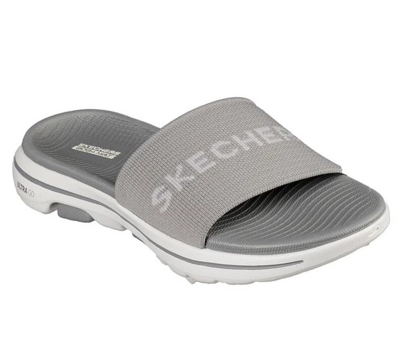 Skechers Gowalk 5 - Heatwave - Womens Slide Grey [AU-TR9884]